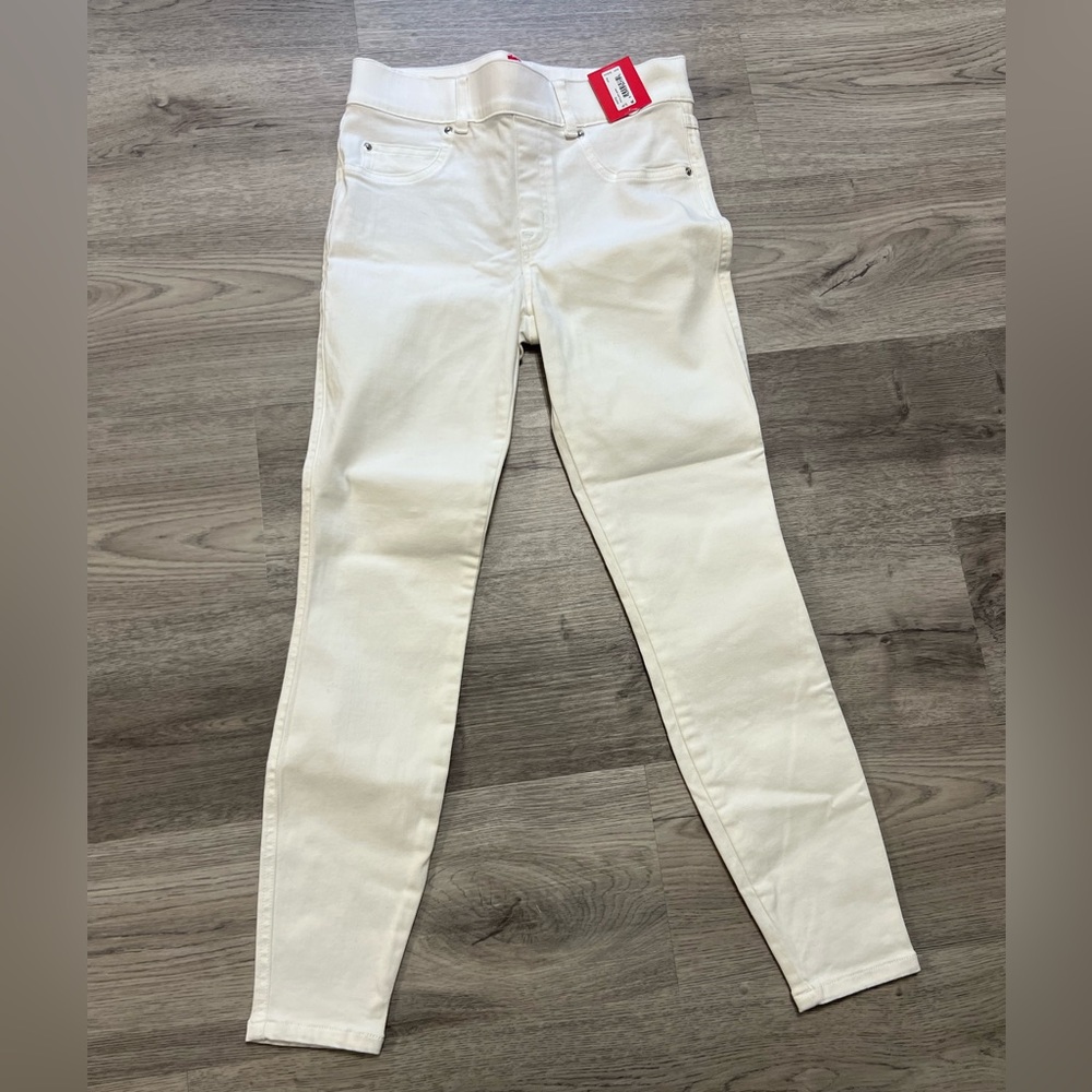 Spanx white jeans